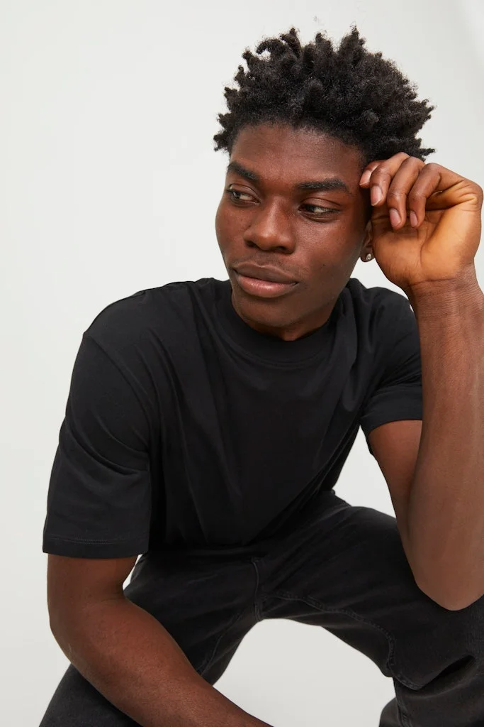 JACK & JONES  Casual Crew Neck Regular Fit T-Shirt for Men | Best Price UAE